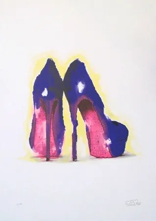Zeefdruk Tilt - Heels (Purple)