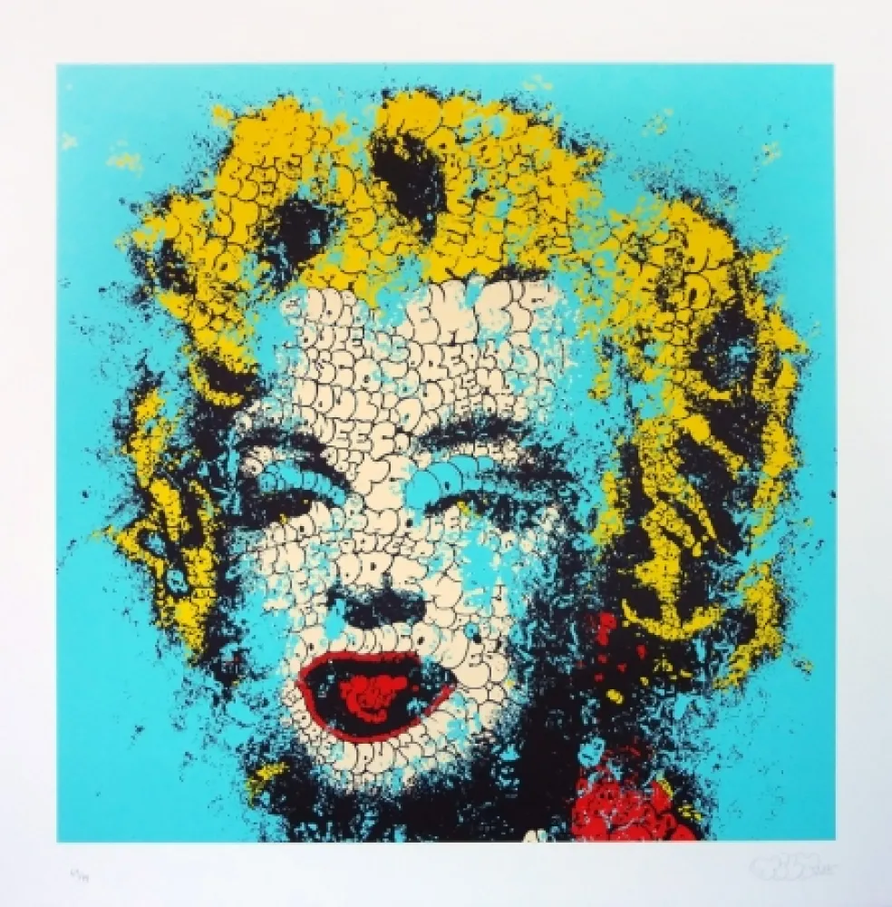 Lithografie Tilt - Norma Jeane