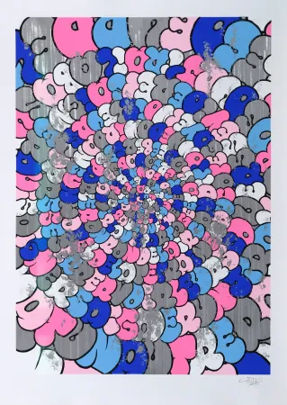 Zeefdruk Tilt - Spiral