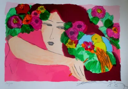 Lithografie Ting - Dreaming