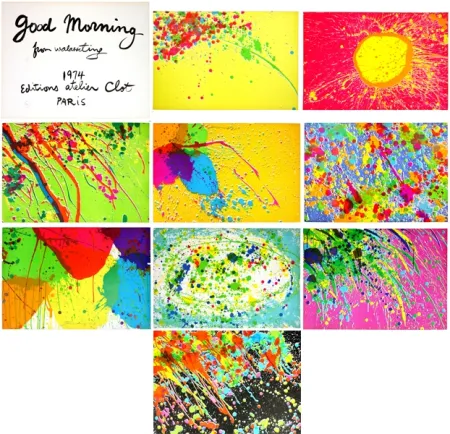 Lithografie Ting - Good Morning 