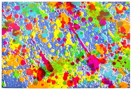 Lithografie Ting - Good Morning (bleu)