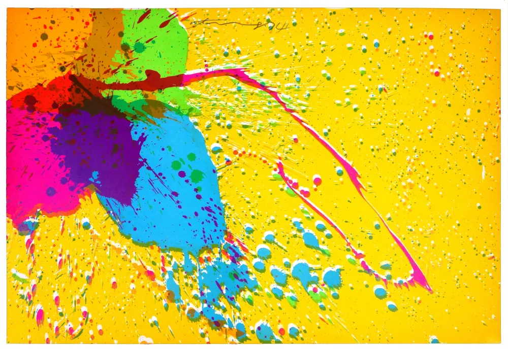 Lithografie Ting - Good Morning (orange)