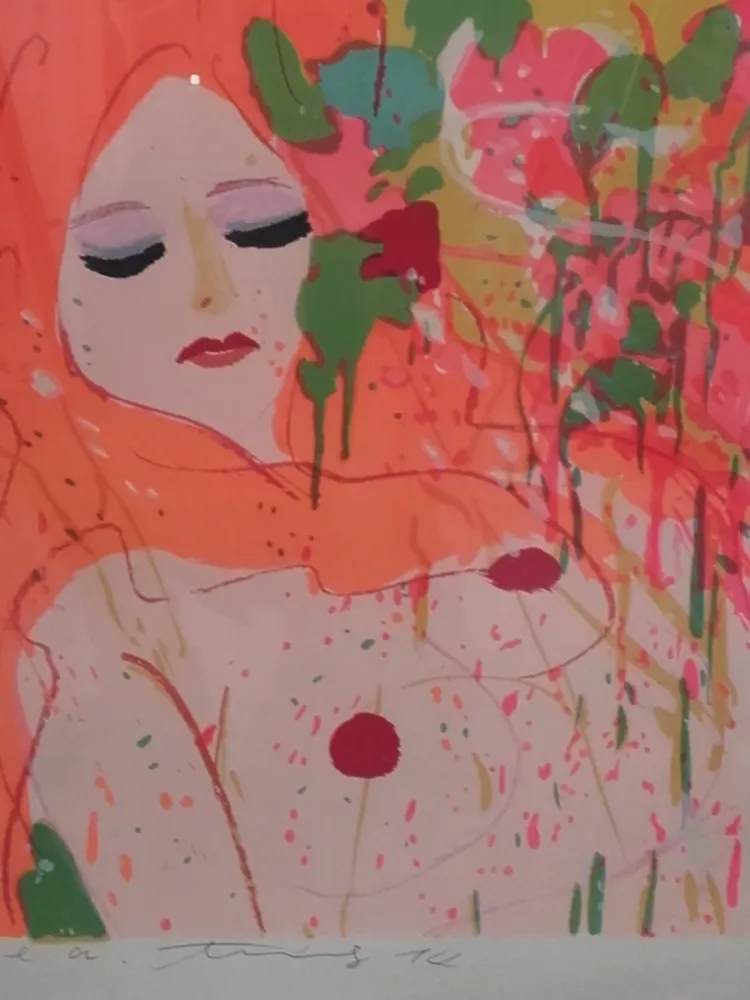 Lithografie Ting - Nude