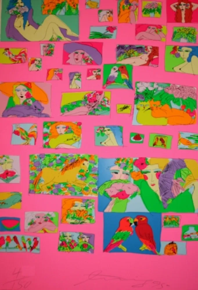 Zeefdruk Ting - PINK 