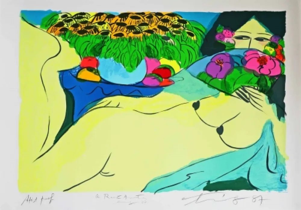 Lithografie Ting - Sans titre