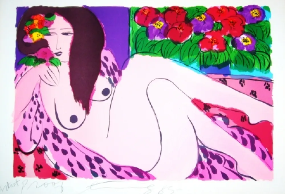 Lithografie Ting - Woman 20