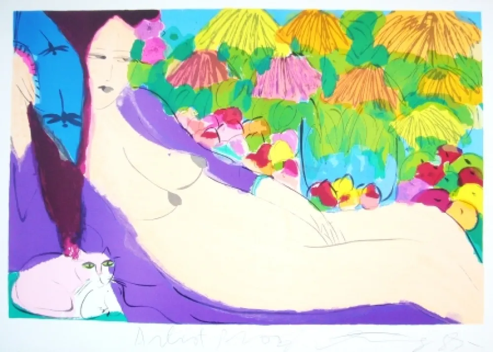 Lithografie Ting - Woman 21