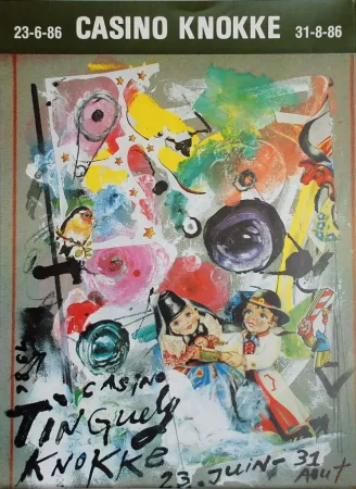 Poster Tinguely - Casino Knokke
