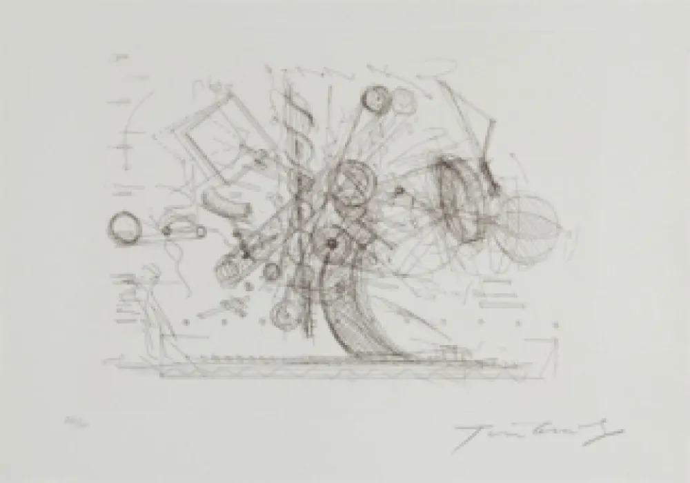 Gravure Tinguely - Chaos