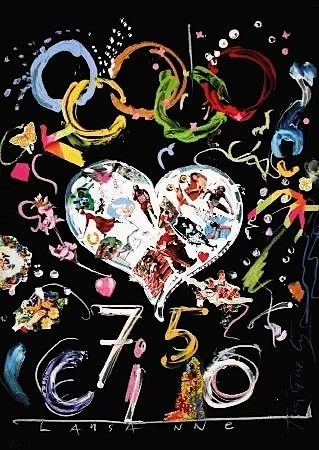 Lithografie Tinguely - Jeux olympiques 92