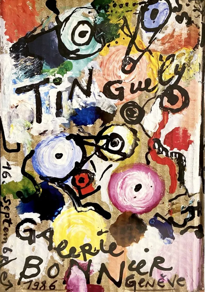 Poster Tinguely - Sans Titre
