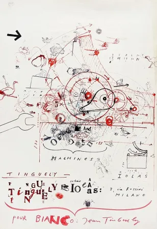 Offset Tinguely - Tinguely - Galleria Iolas, 1966