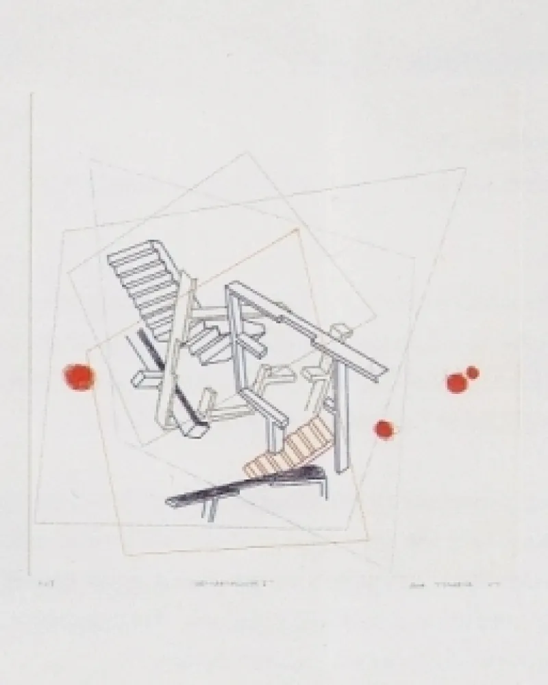 Ets En Aquatint Tiscornia - Des-habitationes 1