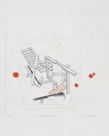 Ets En Aquatint Tiscornia - Des-habitationes 1