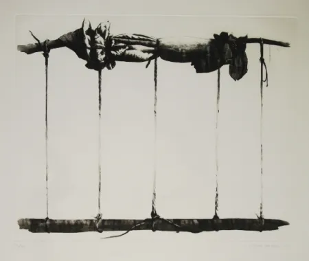 Ets En Aquatint Titus-Carmel - Agrès 3