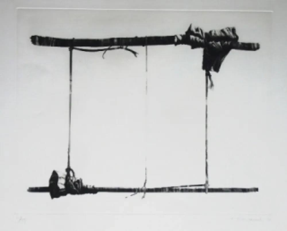 Ets En Aquatint Titus Carmel -  Agrès 4