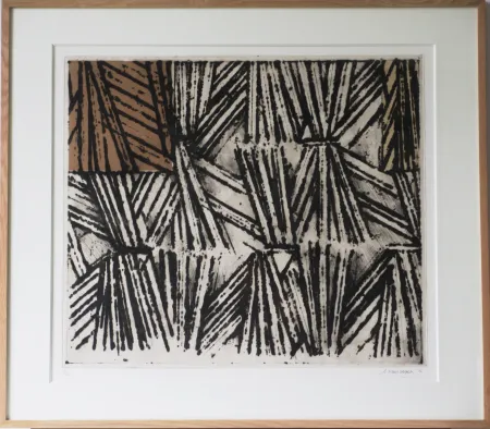 Ets En Aquatint Titus Carmel - Brisée I (Sur la route de la soie)