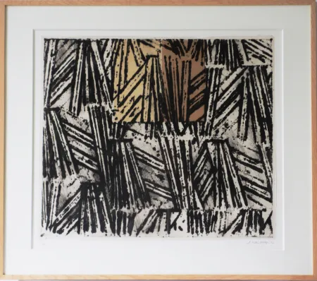 Ets En Aquatint Titus Carmel - Brisée III (Sur la route de la soie)