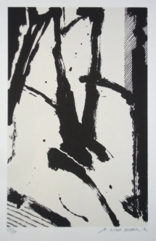 Zeefdruk Titus Carmel - Cairn