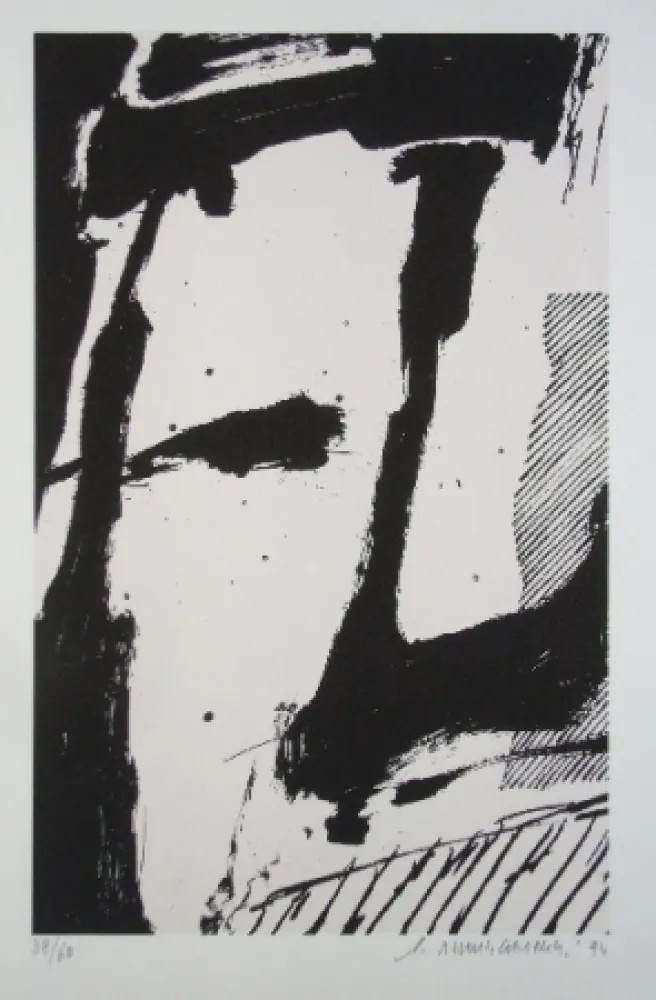 Zeefdruk Titus Carmel - Cairn