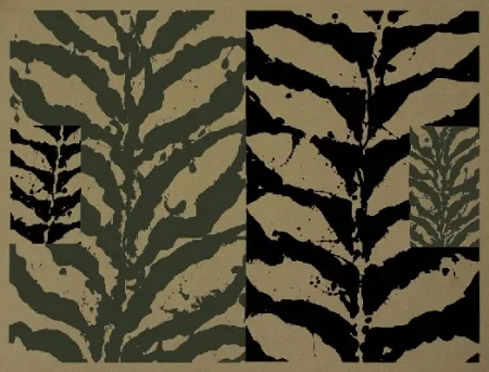 Zeefdruk Titus Carmel - Jungle