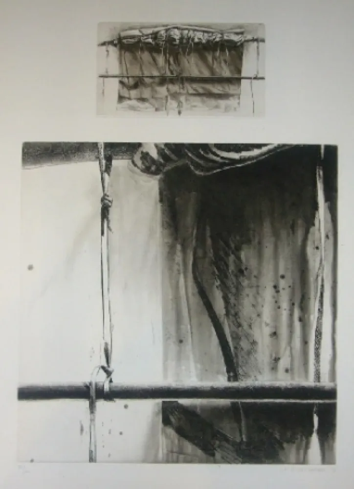 Aquatint Titus Carmel - Narwa 1