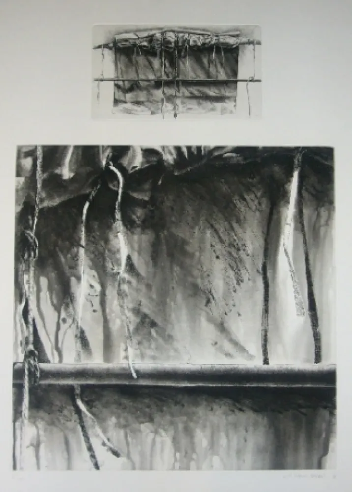 Aquatint Titus Carmel - Narwa 4