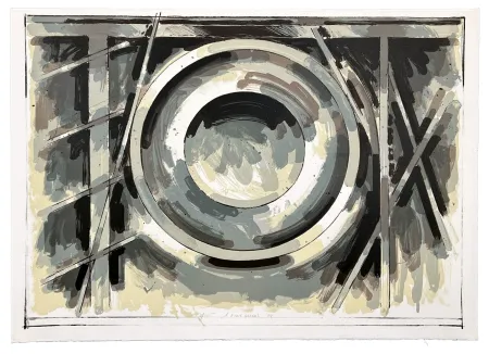 Lithografie Titus Carmel - Sans titre 1