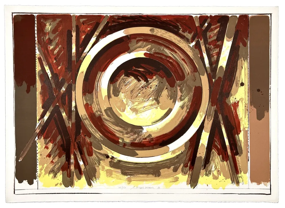 Lithografie Titus Carmel - Sans titre 2