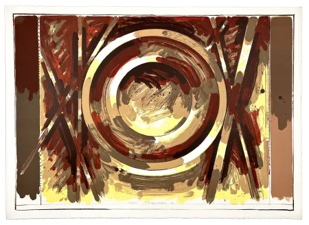 Lithografie Titus Carmel - Sans titre 2