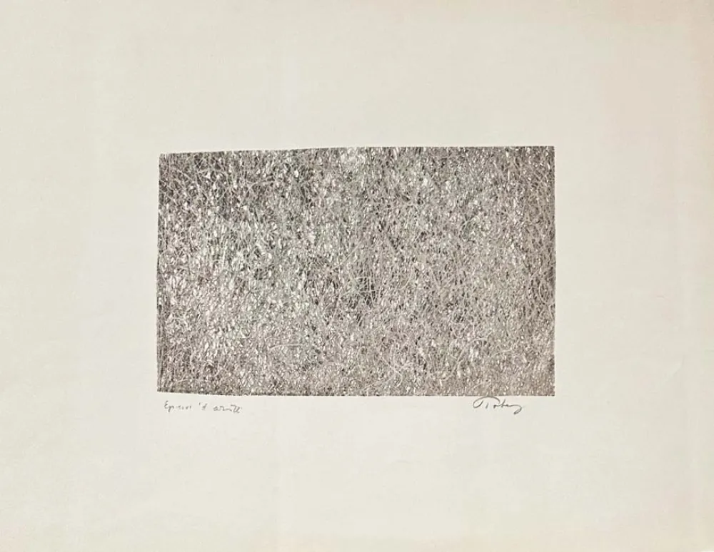 Lithografie Tobey - Composition