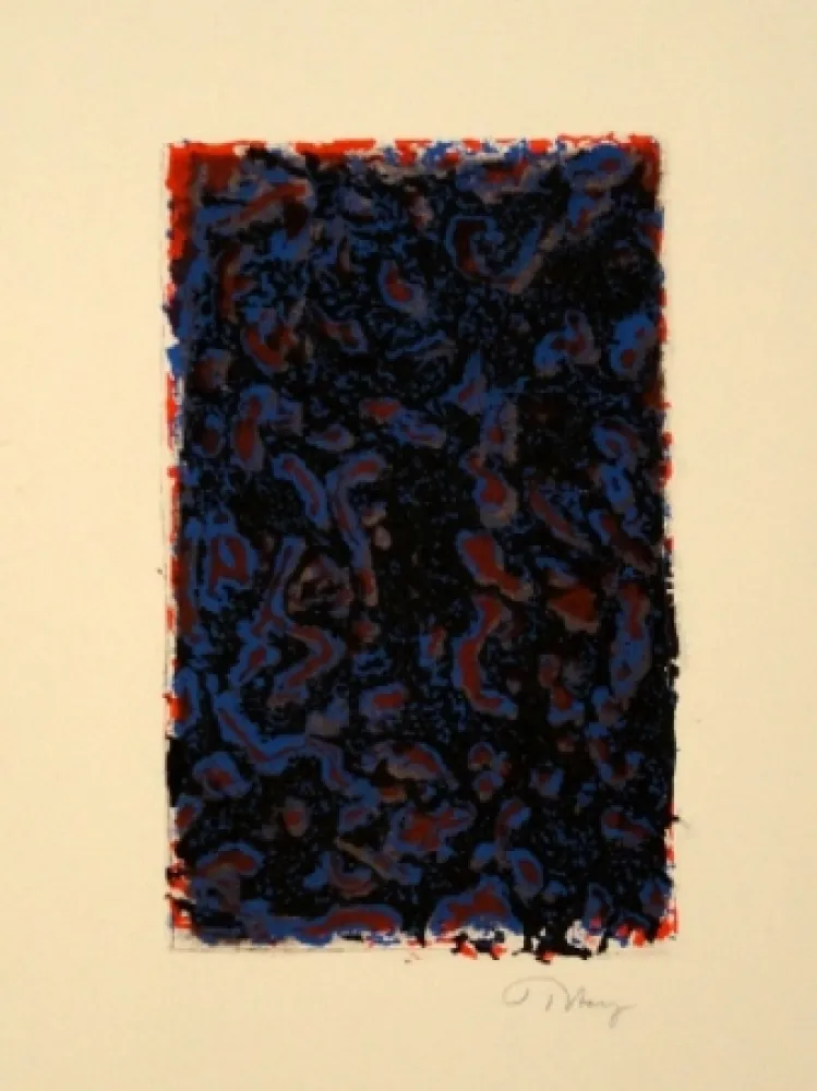 Lithografie Tobey - Komposition