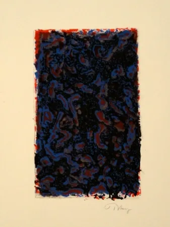 Lithografie Tobey - Komposition