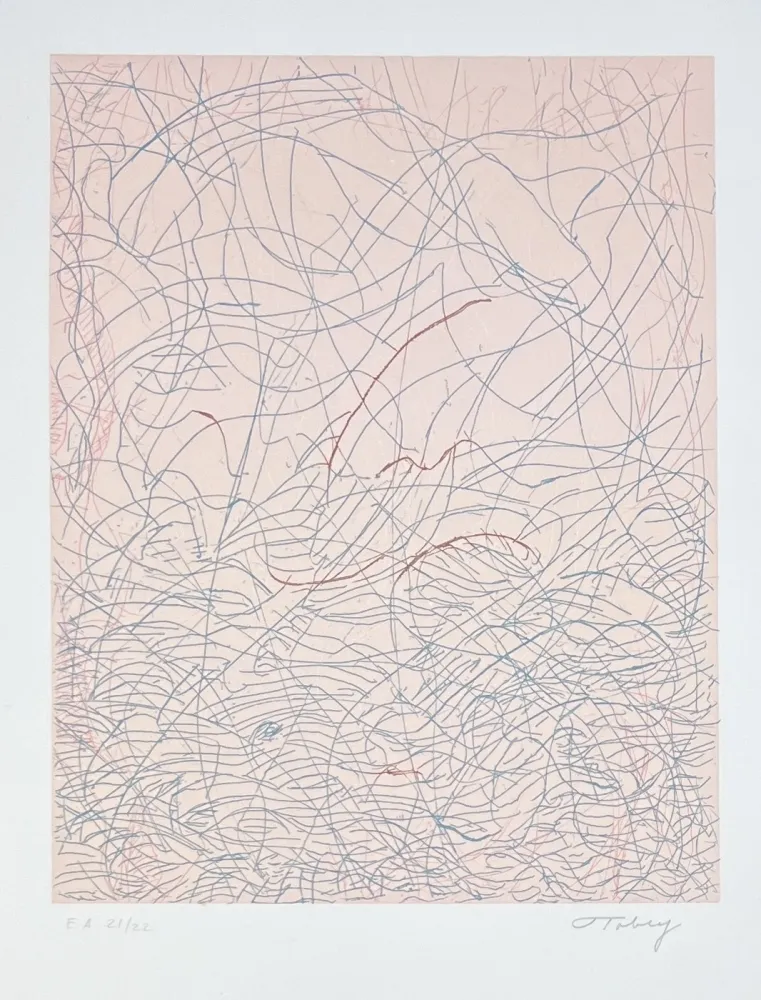 Ets En Aquatint Tobey - Morning grass