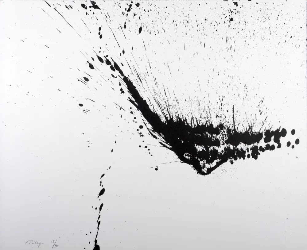 Lithografie Tobey - Sumi - Hand-signed