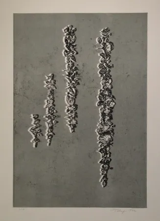 Aquatint Tobey - They’ve come back I