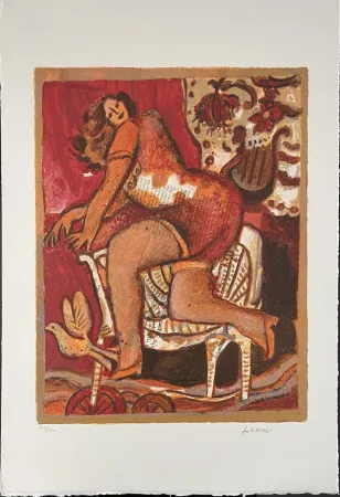 Lithografie Tobiasse - Cantiques des Cantiques