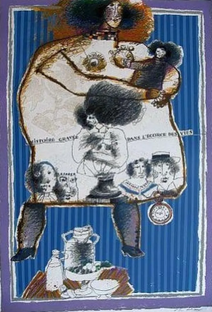 Lithografie Tobiasse - Composition