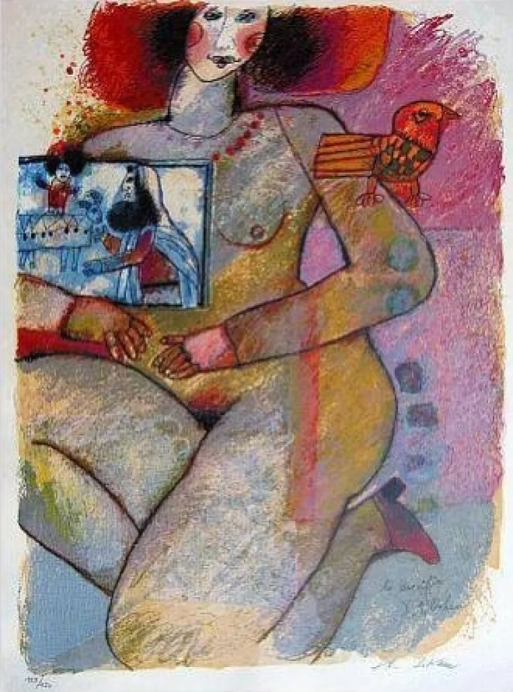 Lithografie Tobiasse - Composition