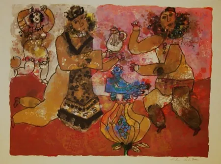 Lithografie Tobiasse - Sans titre