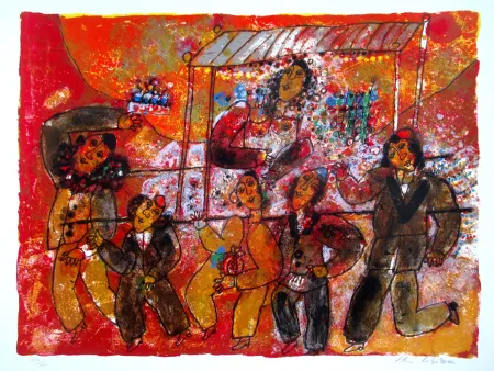 Lithografie Tobiasse - The Song of Songs 3