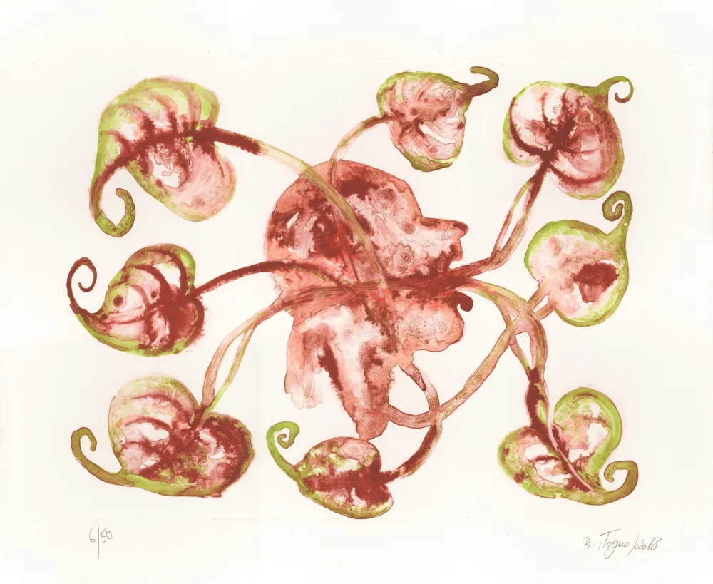 Lithografie Toguo - Blowing Headache