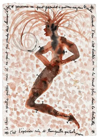 Digitale Print Toguo - Nu (collection Naked)