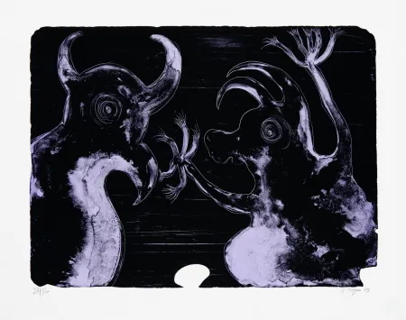 Lithografie Toguo - Two sisters in osmosis
