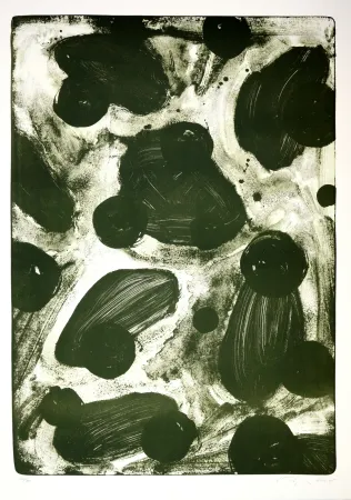 Lithografie Tøjner - Recherche de formes dispersées II