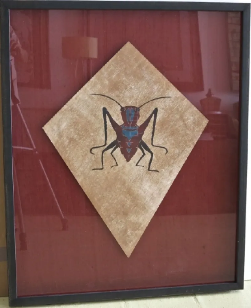 Zeefdruk Toledo - Cricket kite I