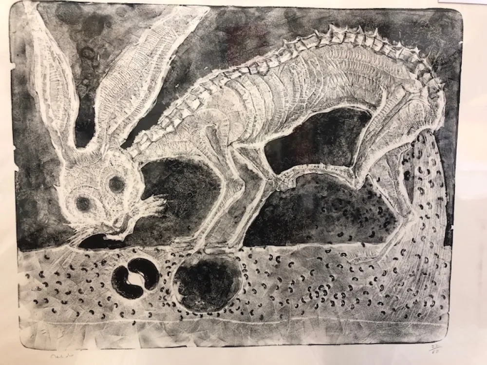 Lithografie Toledo - El origin del frijol