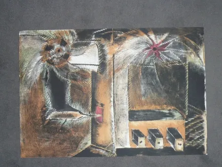 Lithografie Toledo - Hommage à Joan Prats