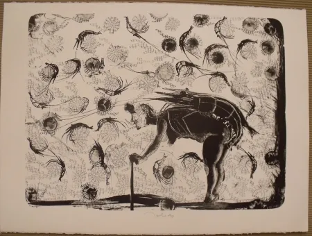 Lithografie Toledo - La pescadora